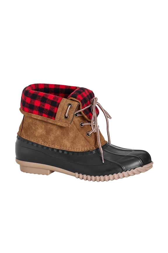 Women's Wide Width Fold Over Collar Boot