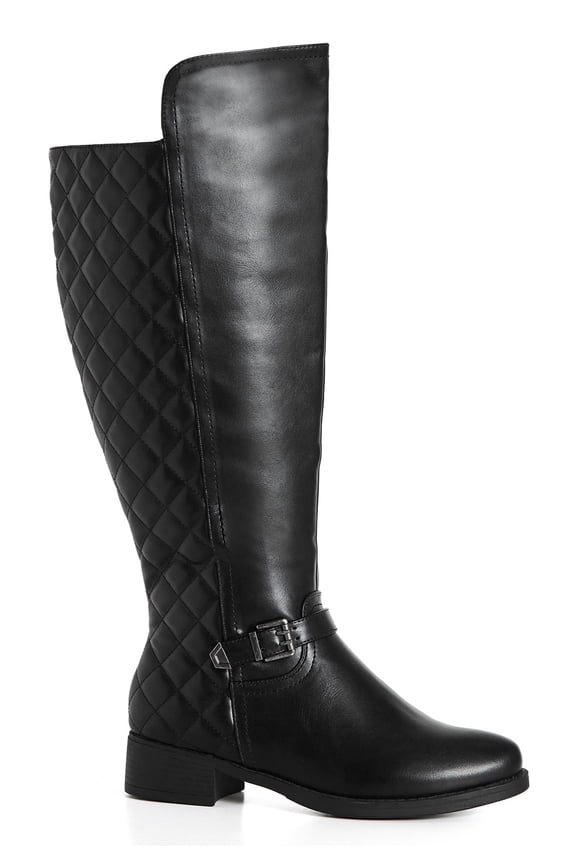 Women's Wide Width Ivory Tall Boot