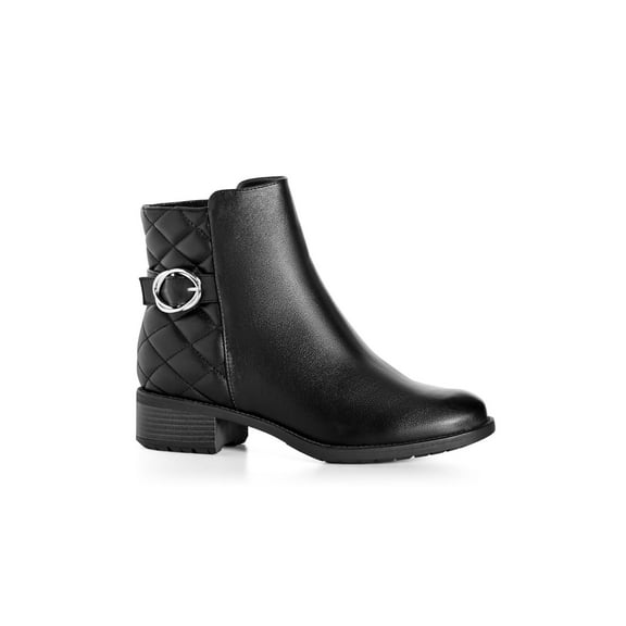 Avenue Women's Wide Width Kylee Quilted Ankle Boot