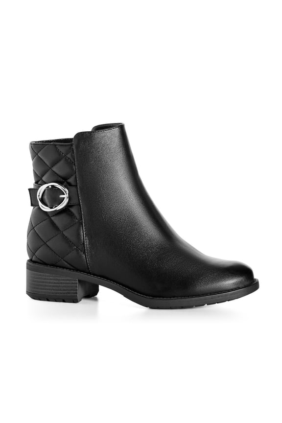 Women's Wide Width Kylee Quilted Ankle Boot