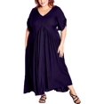 thumbnail image 1 of Avenue Womens Maxi Scoop Neck Maxi Dress, 1 of 2