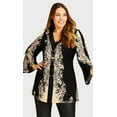 thumbnail image 1 of Avenue Womens Plus Size Tunic Top Broadway Place, 1 of 3