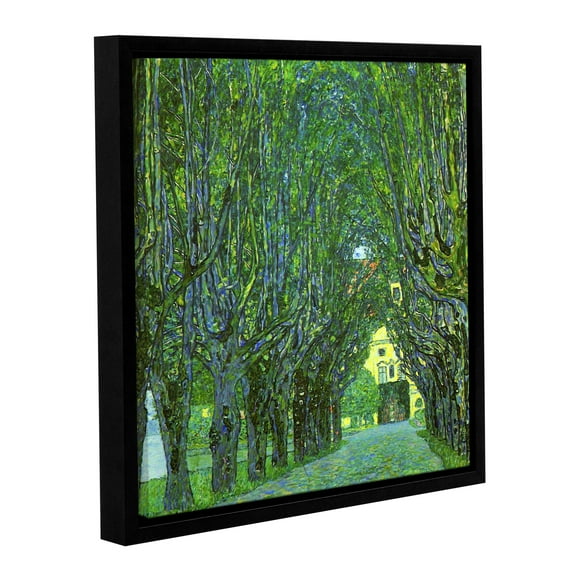 Avenue in the Park Gallery Wrapped Floater-framed Canvas