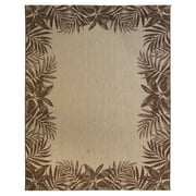 Avenue33 Paseo Tropic Border Indoor/Outdoor Area Rug