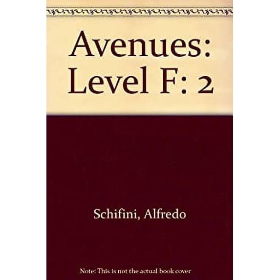 Pre-Owned Avenues, Grade 5, Level F, Vol. 2, Teacher's Edition 9780736219495