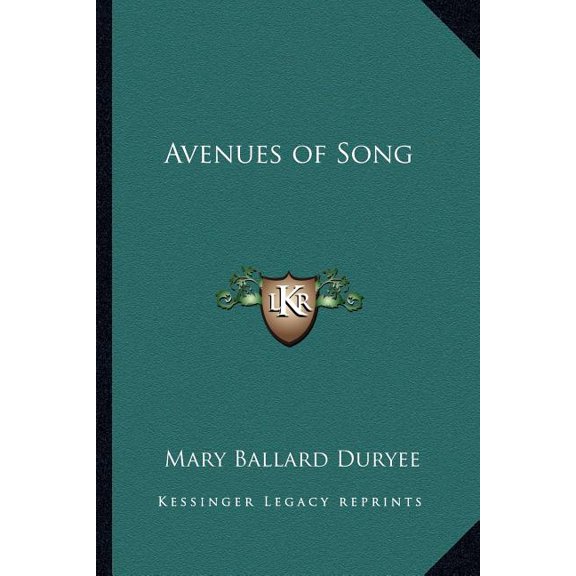 Avenues of Song (Paperback)