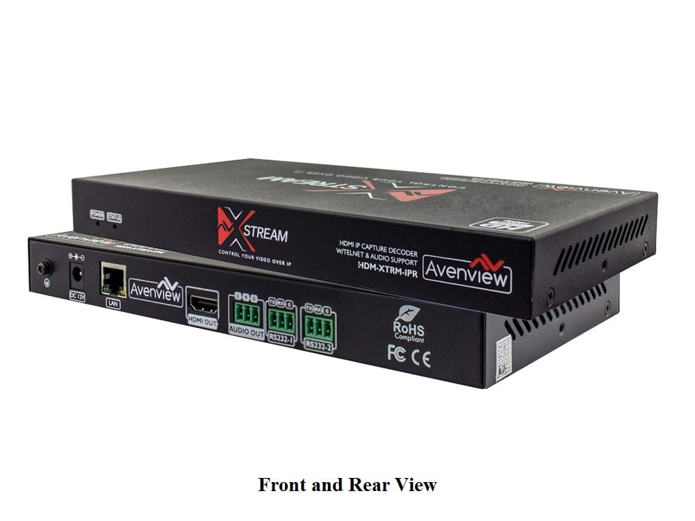 Avenview HDM-XTRM-IPSET H.264 IP Capture to HDMI Encoder/Decoder w/3-Yr ...