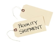 Avery Price Tags with String Attached, 11.5 pt. Stock, 6-1/4" x 3-1/8", 1,000 Manila Hang Tags (12508)