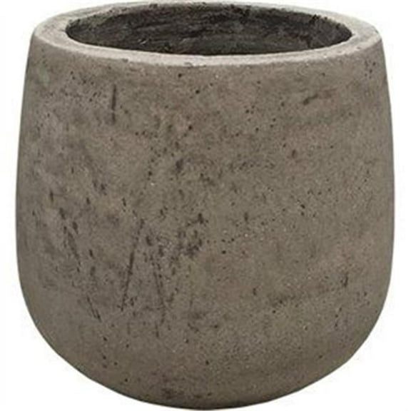 Avera Home Goods 212828 4 in. Fiber Cement Century Planter, Pack of 4