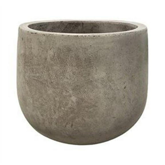 Avera Home Goods 212829 6 in. Fiber Cement Century Planter, Pack of 2