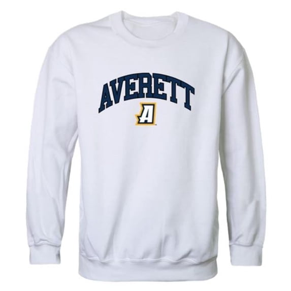 Averett University Cougars Campus Crewneck Sweatshirt, White - 2XL