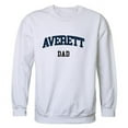 thumbnail image 1 of Averett University Cougars Dad Crewneck Sweatshirt, White - Small, 1 of 1