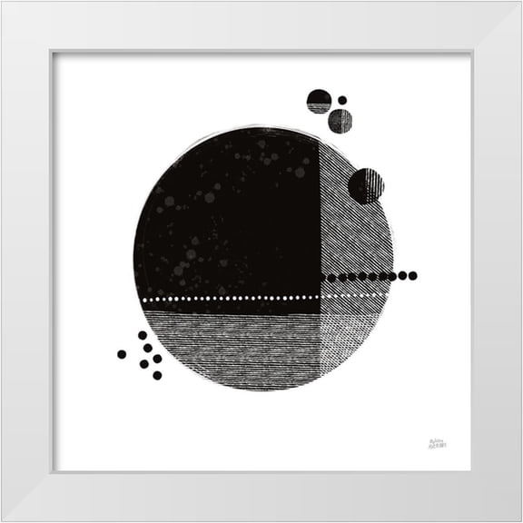 Averinos, Melissa 12x12 White Modern Wood Framed Museum Art Print Titled - Tribeca II