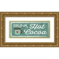 thumbnail image 1 of Averinos, Melissa 14x8 Gold Ornate Wood Framed with Double Matting Museum Art Print Titled - Comfy Camping X, 1 of 4