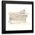 thumbnail image 1 of Averinos, Melissa 15x15 Black Modern Framed Museum Art Print Titled - Stacks IV Neutral, 1 of 5