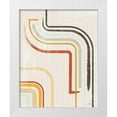 thumbnail image 1 of Averinos, Melissa 15x18 White Modern Wood Framed Museum Art Print Titled - Lingering Lines I, 1 of 4