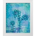 thumbnail image 1 of Averinos, Melissa 15x18 White Modern Wood Framed Museum Art Print Titled - Magical Flowers I, 1 of 4