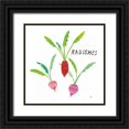 thumbnail image 1 of Averinos, Melissa 20x20 Black Ornate Wood Framed with Double Matting Museum Art Print Titled - Kitchen Garden VI, 1 of 4