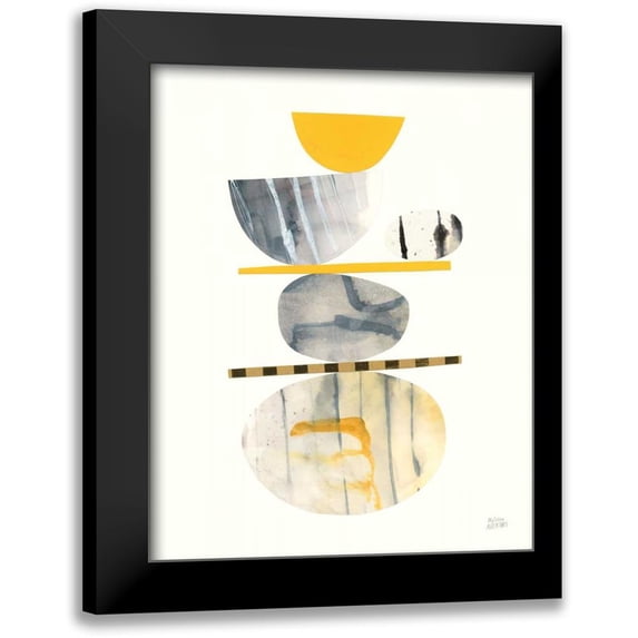 Averinos, Melissa 20x24 Black Modern Framed Museum Art Print Titled - Balance I