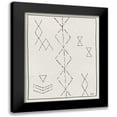 thumbnail image 1 of Averinos, Melissa 20x24 Black Modern Framed Museum Art Print Titled - Nordic Geo IV, 1 of 5