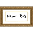 thumbnail image 1 of Averinos, Melissa 24x12 Gold Ornate Wood Framed with Double Matting Museum Art Print Titled - Scandy Baby XII, 1 of 4