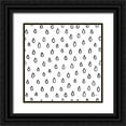 thumbnail image 1 of Averinos, Melissa 26x26 Black Ornate Wood Framed with Double Matting Museum Art Print Titled - Scandy Baby Pattern XII, 1 of 4