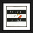 thumbnail image 1 of Averinos, Melissa 26x26 Black Ornate Wood Framed with Double Matting Museum Art Print Titled - Trick or Treat, 1 of 4