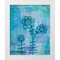 thumbnail image 1 of Averinos, Melissa 26x31 White Modern Wood Framed Museum Art Print Titled - Magical Flowers I, 1 of 4