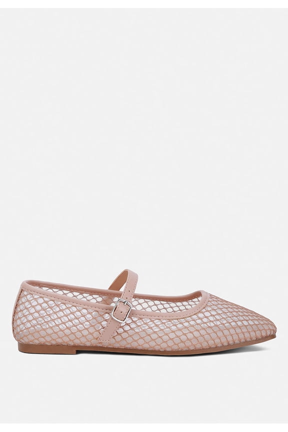 Averona Mesh Mary Jane Flats
