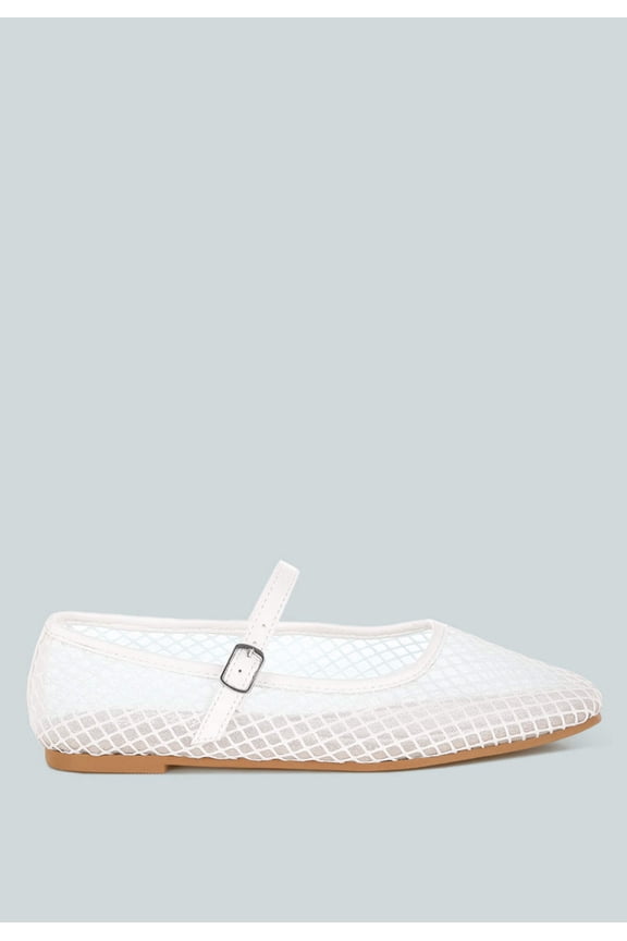 Averona Mesh Mary Jane Flats
