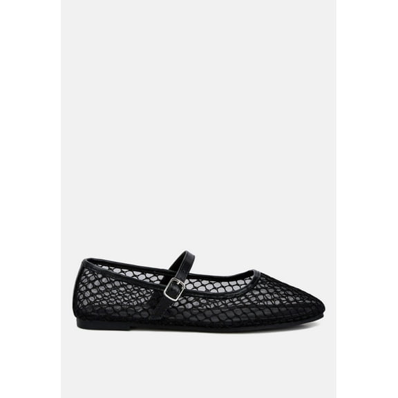 Averona Mesh Mary Jane Flats