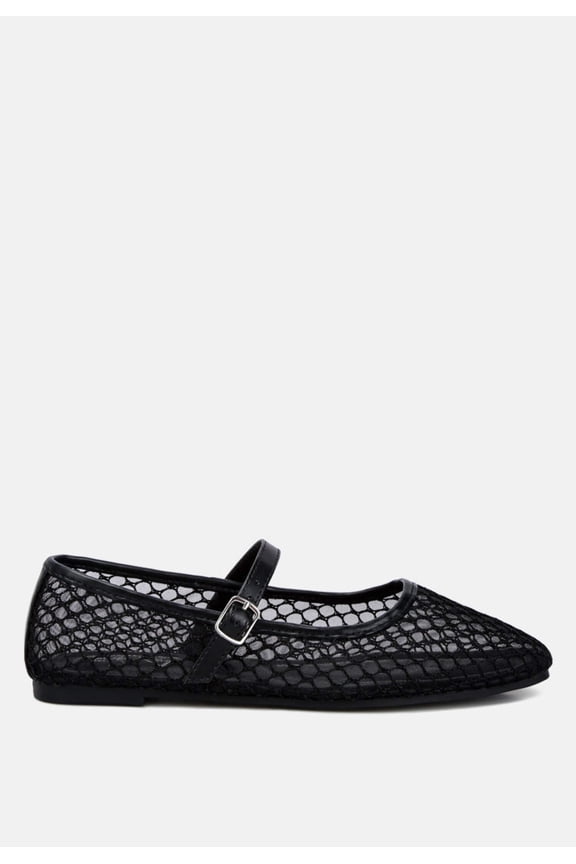 Averona Mesh Mary Jane Flats