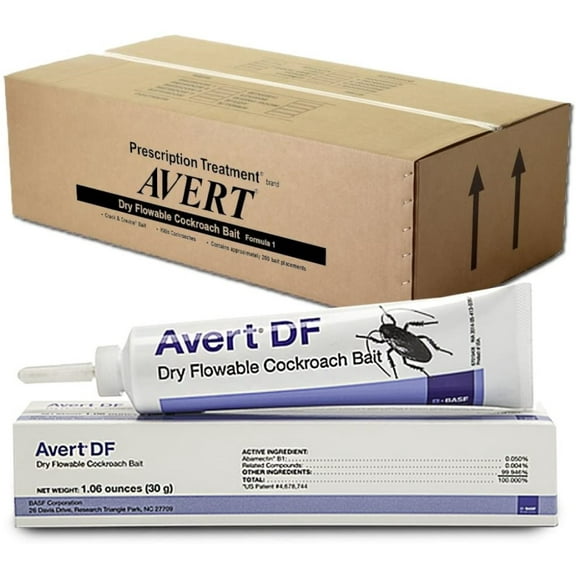 Avert DF Dry Flowable Cockroach Bait 1 Case (12 x 30g Tubes) by BASF