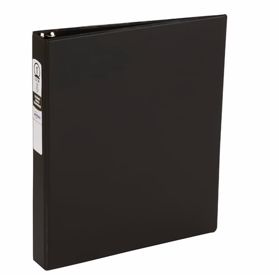 Avery 1-inch 3-Ring Economy Binder (Color Will Vary) (Pack of 6)