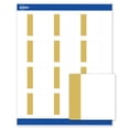 thumbnail image 1 of Avery 2" x 2" Labels, Pre-Printed Gold-Dipped Edge Design, 120 ct, Matte, Dipped Gold Edge, 1 of 10