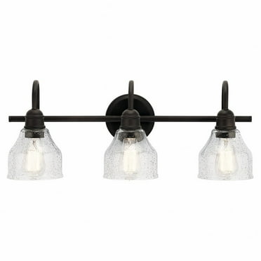 45973OZ-Kichler Lighting-Avery - 3 Light Bath Vanity Approved for Damp Locations - with Vintage Industrial inspirations - 9.25 inches tall by 24