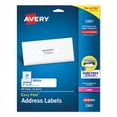 thumbnail image 1 of Avery 5261 Easy Peel Mailing Address Labels, Laser, 1 X 4, White, 500/Pack, 1 of 9