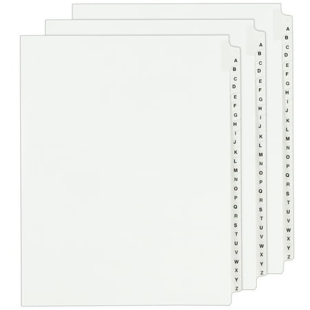 Avery A-Z Legal Exhibit Dividers, Unpunched, 3 Sets (21866)