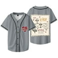 thumbnail image 1 of Avery Anna Doodle Baseball Jacket Tee Let Go Letters Tour Merch Women Men Short Sleeve T-shirts, 1 of 6