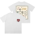 thumbnail image 1 of Avery Anna Doodle Wash T-Shirts Let Go Letters Tour 2025 Merch Women Men Cotton Short Sleeve Tee, 1 of 6