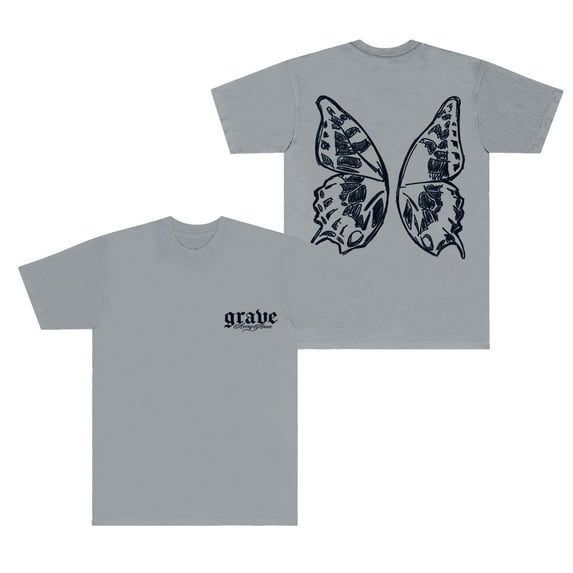 Avery Anna Grave T-Shirts Let Go Letters Tour 2025 Merch Women Men Fashion Short Sleeve Tee