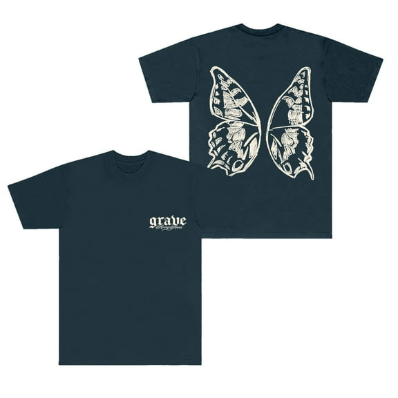 Avery Anna Grave T-Shirts Let Go Letters Tour 2025 Merch Women Men Fashion Short Sleeve Tee