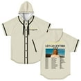 thumbnail image 1 of Avery Anna Let Go Letters Tour 2025 Merch Hooded Baseball Jersey Short Sleeve Shirt Women Men Crewneck Casual Tee, 1 of 3