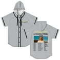 thumbnail image 1 of Avery Anna Let Go Letters Tour 2025 Merch Hooded Baseball Jersey Short Sleeve Shirt Women Men Crewneck Casual Tee, 1 of 3