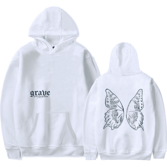 Avery Anna Merch Grave Hoodie Long Sleeve Pullover Sweatshirt Suit Men Women