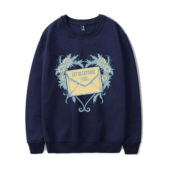 Avery Anna Merch Let Go Letters Crewneck Sweatshirt Unisex Long Sleeve Merch Tracksuit