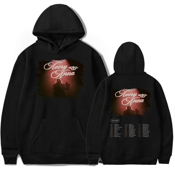 Avery Anna Tour 2025 Hoodies Merch Men/Women Unisex Long Sleeve Sweatshirt Pullover Fashion Clothes Streetwear