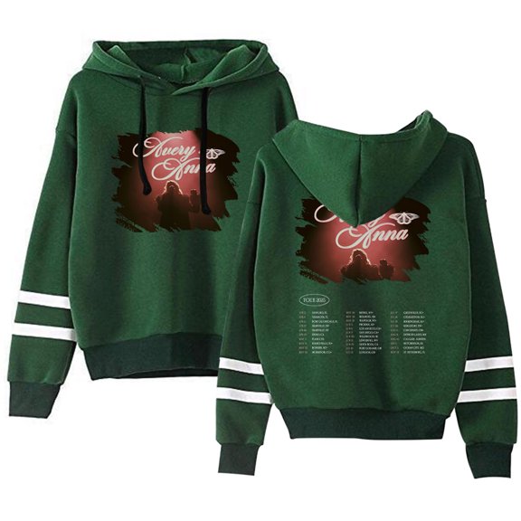 Avery Anna Tour 2025 Long Sleeve Hooded Sweatshirt Merch For Men/Women Hoodies Fashion Cosplay Streetwear