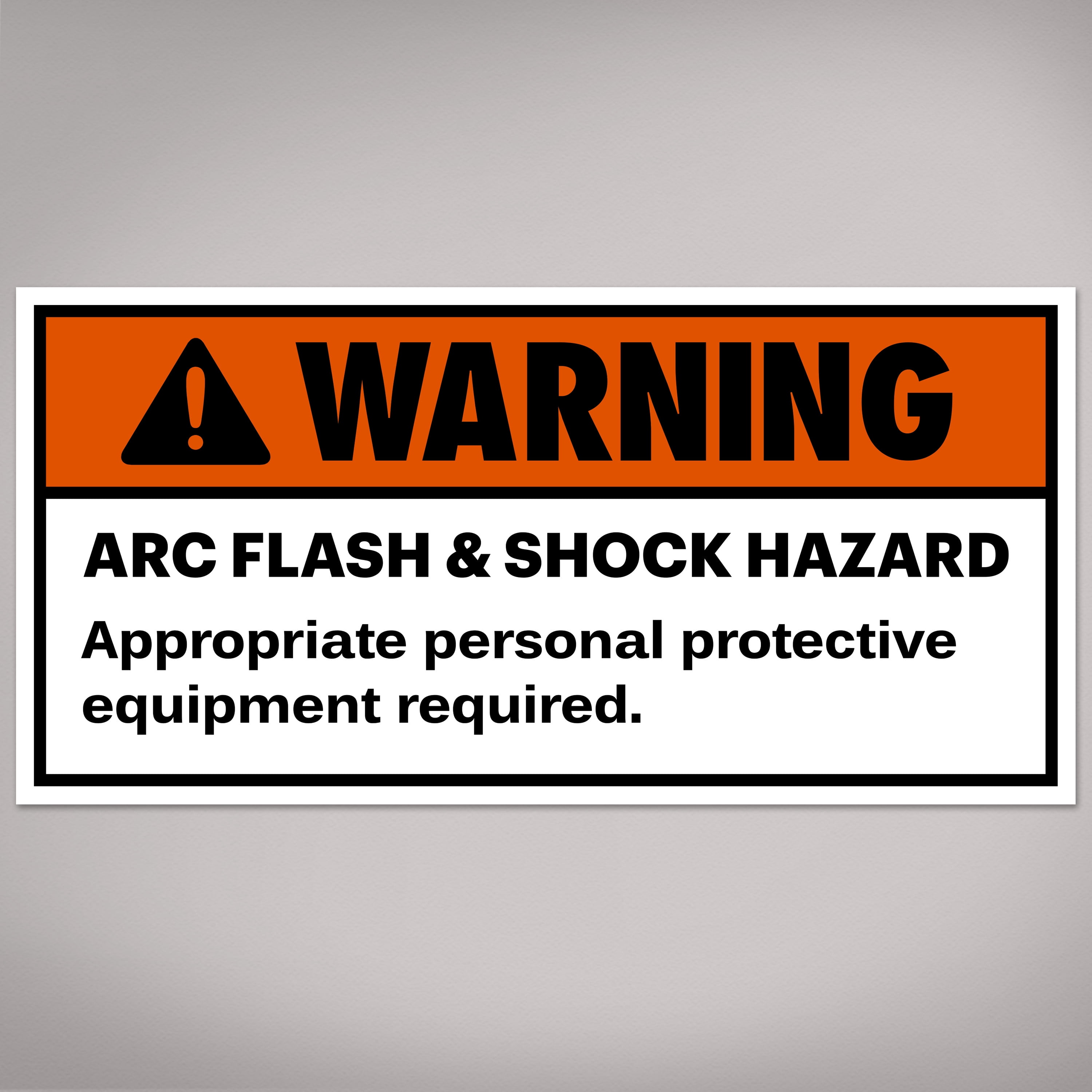 Avery Arc Flash Shock Warning Labels Waterproof Uv Resistant Preprinted 2 X 4 20