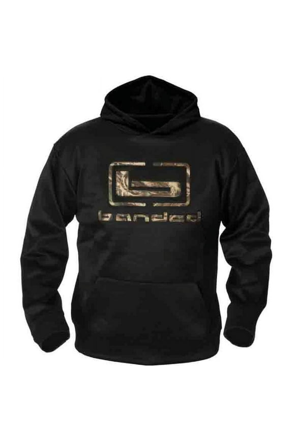 Men's Camo Logo Hoodie Realtree Max-7 2XL